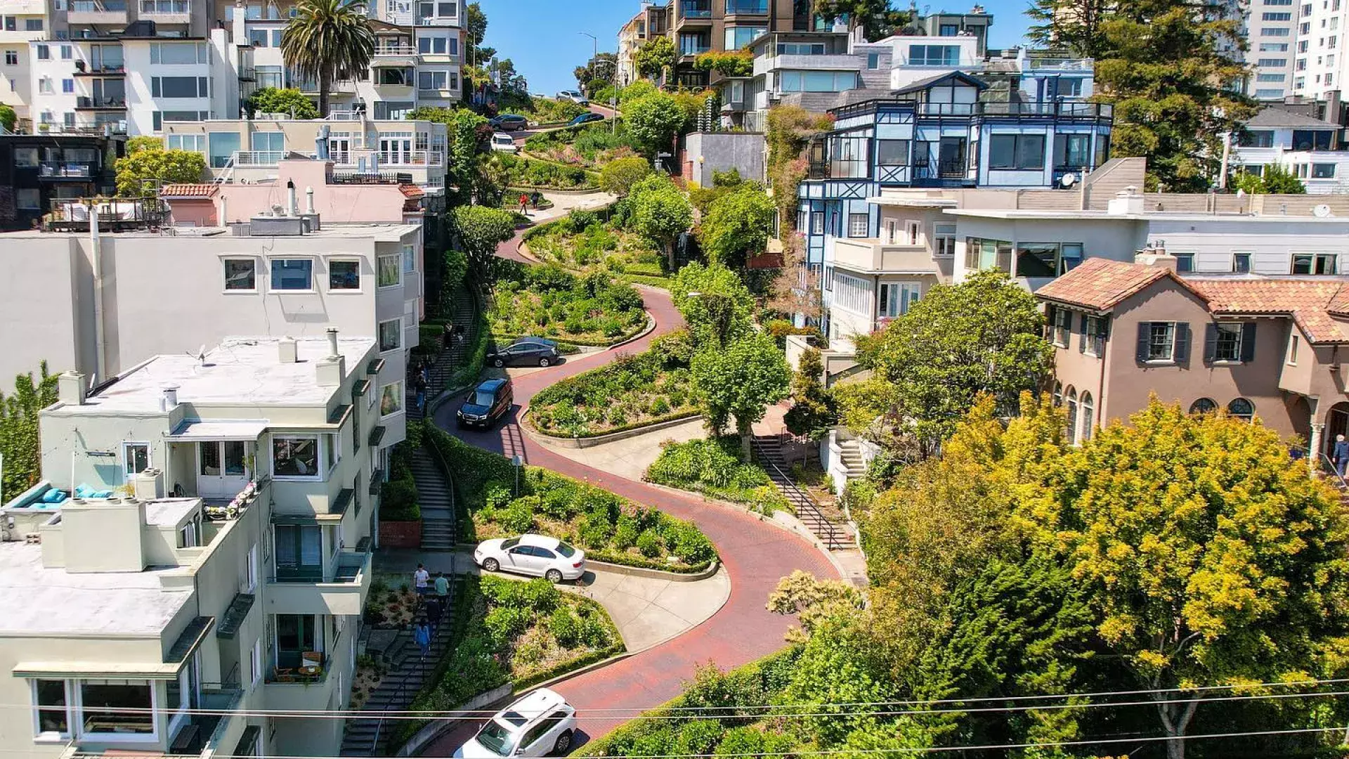 Lombard Street in San Francisco.